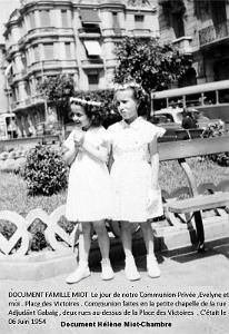 Oran- SDV- 5045- 1954 06 06 COMMUNION PRIVEE  Place des VICTOIRES